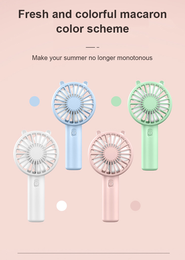 Cute Pet Fan,Packet Fan, Handheld Fan, K1 Mini Fan, Cooling Fan K1, Rechargeable Fan, K1 Portable Fan